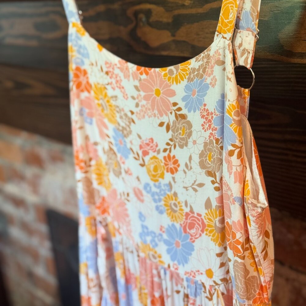 Petal & Pup Floral Maxi Dress - XL